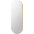 Thumbnail photo of Alva Oval Mirror - Oak / Glass