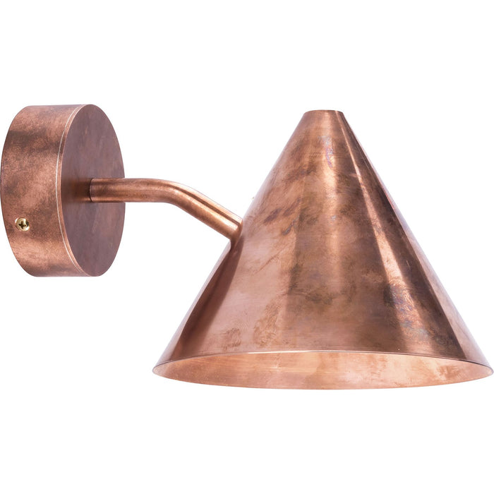 Photo of Tratten Wall Lamp Mini, Raw Copper - Wall Lamps - Copper