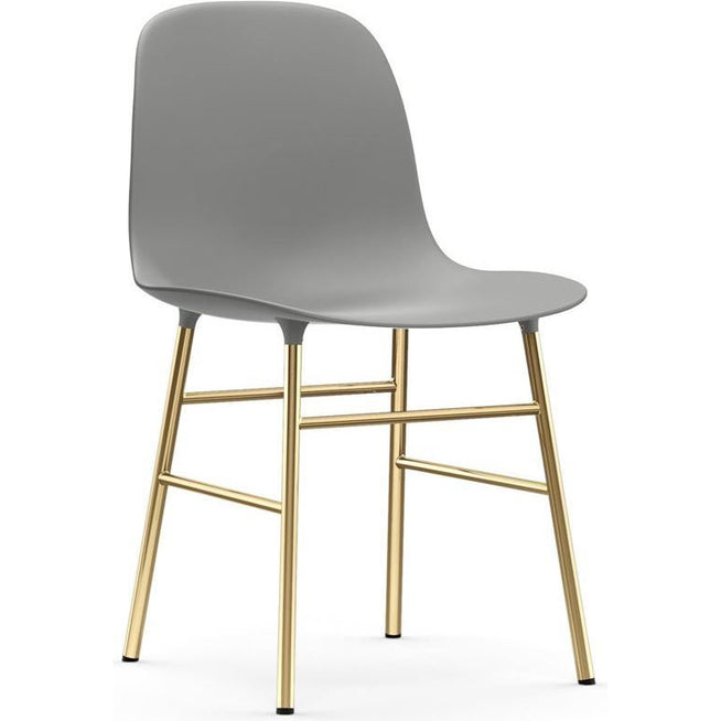 Photo of Form Chair Steel - Brass