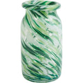 Thumbnail photo of Splash Roll Neck Vase S 20.5 Cm Green Swirl