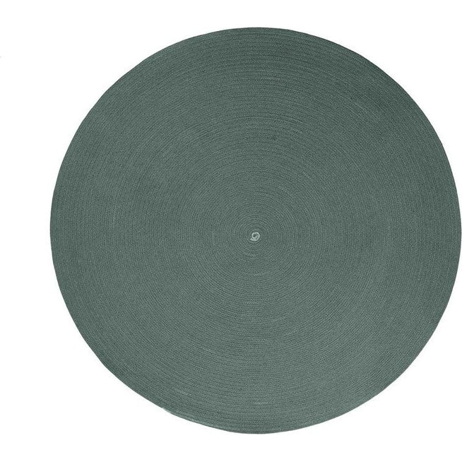 Photo of Circle Rug Round Dark Green