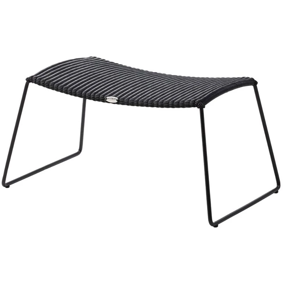 Breeze footstool 5369 li/ls/lw - Footstool - black - W: 72 x D: 36 x H: 36 cm