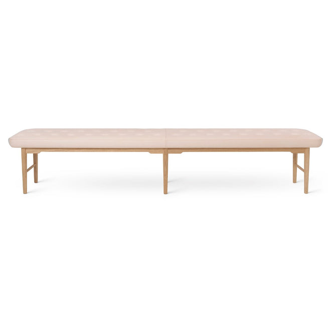 Photo of Vla75 Foyer Bench Oiled Oak-Sif 90 Leather