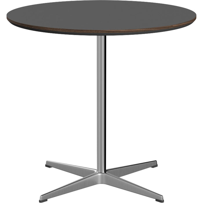 Photo of A622 Circular, Ø75 cm, Laminate, Grey Bromo, 4-pronged Star Base - Dining table - Arne Jacobsen,piet Hein - Grey - Laminate/metal