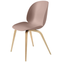 Beetle Dining Chair Un-Upholstered, Wood Base