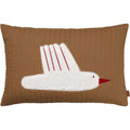 Thumbnail photo of Bird Quilted Cushion - Børnepude - Sugar Kelp - W60 X H40 Cm