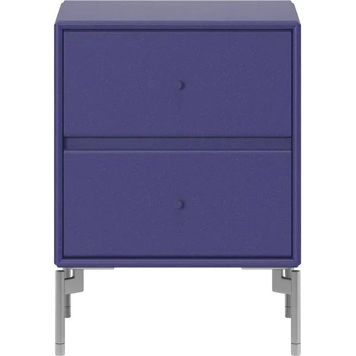 Photo of Drift Drawer Module - Monarch / Matt Chrome Legs - Bedside Table - Mdf