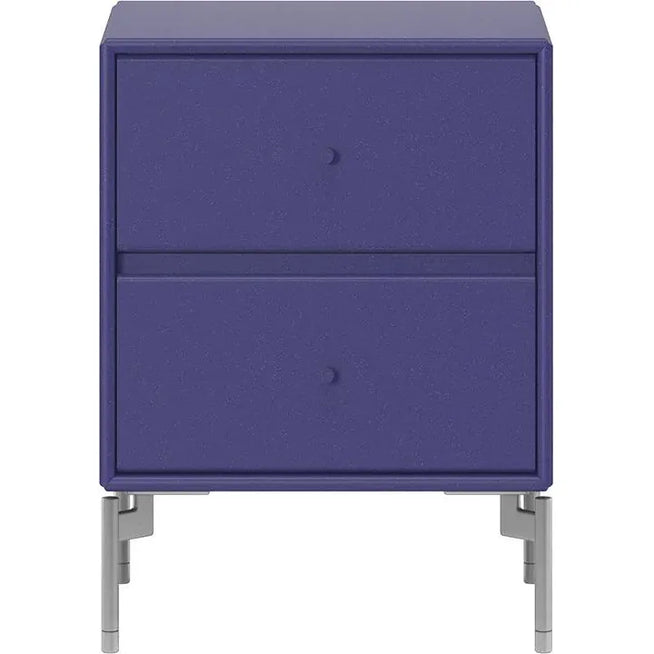 Photo of Drift Drawer Module - Monarch / Matt Chrome Legs - Bedside Table - Mdf