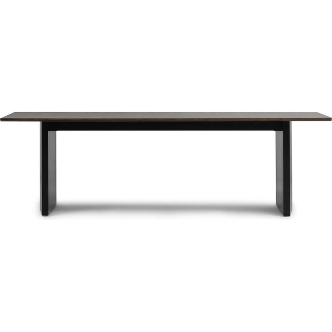 Photo of Panel Table 90 X 250 Cm Black Dark Brown - Matbord - Simon Legald - Brun - Metall/trä