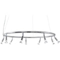 Thumbnail photo of Star - Round, nickel-plated brass - Chandeliers - Jonas Bohlin - Silver