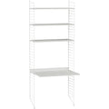 Thumbnail photo of String Floorboard 200, White, 2-pack - Shelving - Nils Strinning - White - Metal