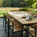 Thumbnail photo of Pelagus Table Hunter Green - Outdoor Dining Table - Metal/Wood