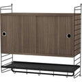 Thumbnail photo of String Wall Rack 75x30, Black, 2-pack - Shelving - Nils Strinning - Black - Metal