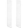 Thumbnail photo of String Floor Headboard 200, Grey, 2-pack - Shelving - Nils Strinning - Grey - Metal