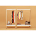Thumbnail photo of Clothes Rack - Clothes Rack - Small - White - 160 x 74 x 59.9 cm.
