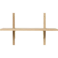 Thumbnail photo of Sector Shelf - Hylde - Eg/messing - S/n - W: 54 X D: 22,1 X H: 34 Cm