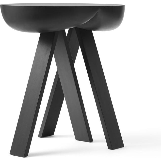Photo of Side Table No. 2 - Small Table & Side Table - Plueersmitt - Black - Wood/Synthetic