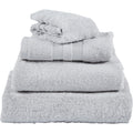Thumbnail photo of Fontana Towel Eco, light grey, 100x150 - Towels and bath towels - grey