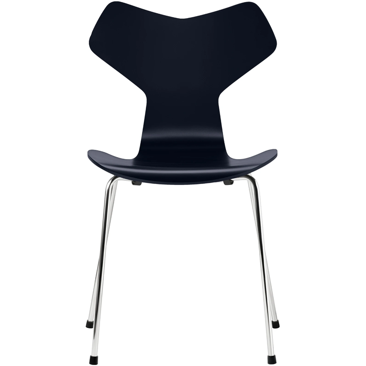 Photo of 3130 Grand Prix Chair | Lacquered | Chromed Steel Base