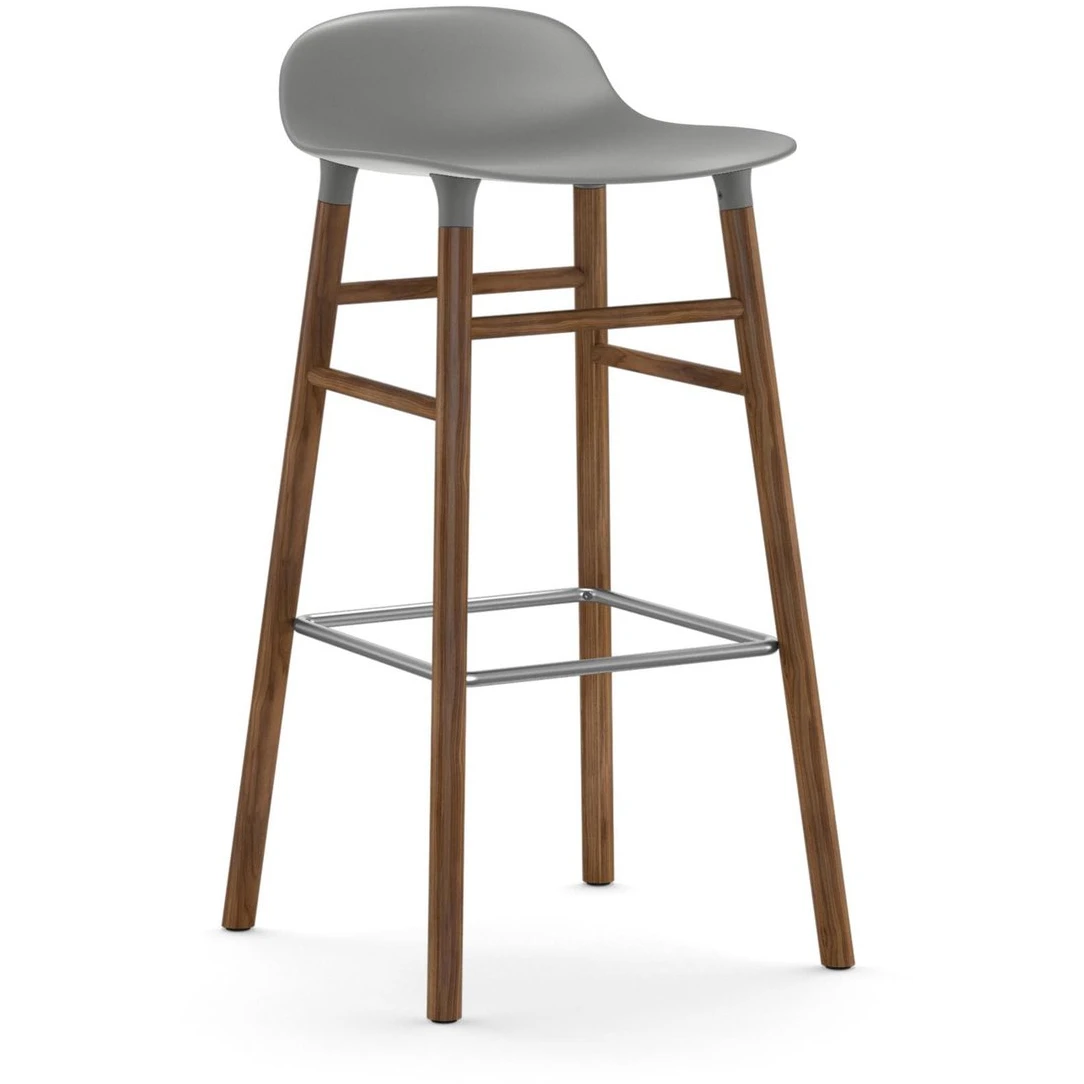 Form Barstool Walnut Legs