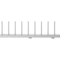 Thumbnail photo of String Plate Rack Grey - 30 cm/8 Plates - Shelving - Anna von Schewen,björn Dahlström - Grey - Metal