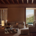 Thumbnail photo of Plinth Low White Marble - Soffbord - Norm Architects - Vit - Trä/sten