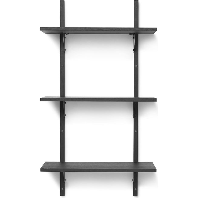 Photo of Sector Shelf - Hylde - Sort Ask/sort Messing
