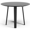 Thumbnail photo of Divido Dining Table Ash Black Glazed. Ø95cm