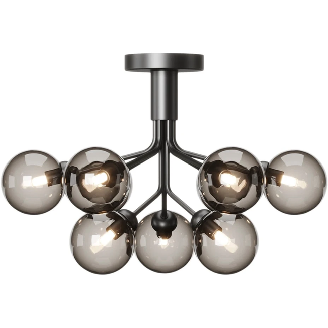 Photo of Apiales 9 Ceiling Black / Smoked Black Str 9 Ceiling