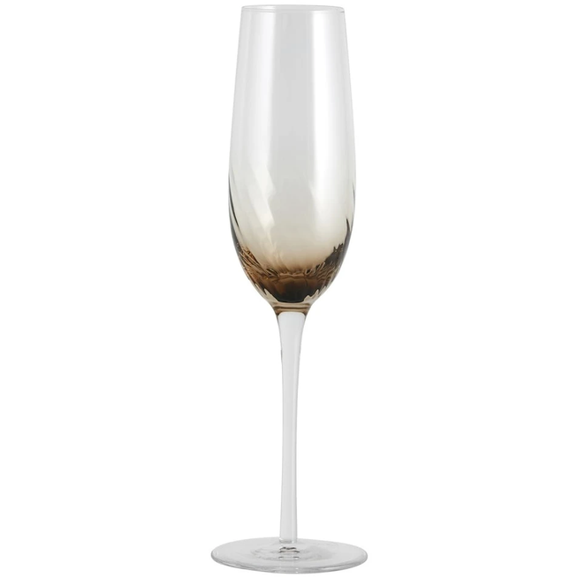 Photo of Garo champagne glass brown - set of 8 pieces