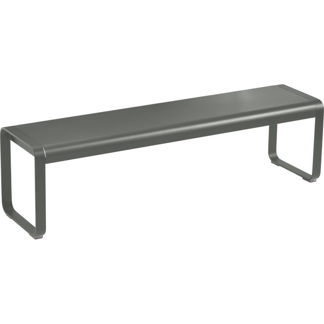 Photo of Bellevie Bench Rosemary - Garden Benches - Pagnon & Pelhaître - Green - Metal