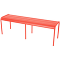 Thumbnail photo of Luxembourg 3/4 Seater Bench Capucine 45 - Garden Benches - Frédéric Sofia - Orange - Metal
