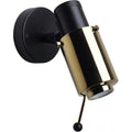 Thumbnail photo of Biny Spot Led Mat Black/Gold Un/Switch - Dcw Editions