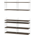 Thumbnail photo of String Wall Rack 75x30, White, 2-pack - Shelving - Nils Strinning - White - Metal