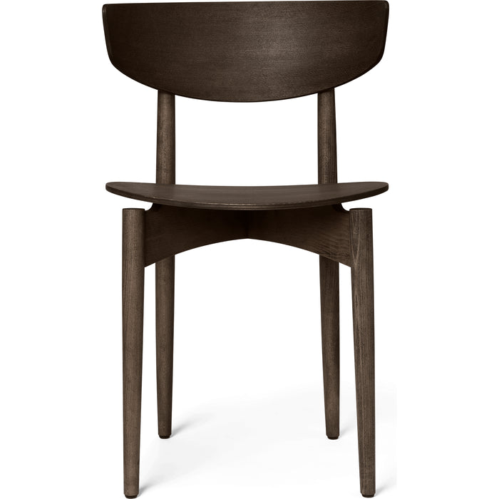 Photo of Herman Dining Chair - Wooden Frame - Spisebordsstol - Dark Stained Beech - W47.5 X D46 X H75.5 X Sh45 Cm