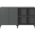Pair Classic Sideboard - Black Legs