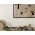 Thumbnail photo of Forest Tapestry Blanket - Tæppe - Sand - B120 X H170 Cm