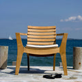 Regatta Lounge Chair - Lounge Chairs - Hans Thyge & Co - Brown - Wood
