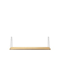 B145 Shelf W/brackets 20x90 Cm Oak