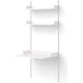 Thumbnail photo of New Works Study Shelf - Reolsystem - White / White - H190 X W83,5 X D60,5 Cm