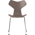 3130 Grand Prix Chair | Ash Veneer | Chromed Steel Base