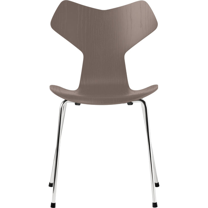 Photo of 3130 Grand Prix Chair | Ash Veneer | Chromed Steel Base
