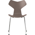 3130 Grand Prix Chair | Ash Veneer | Chromed Steel Base