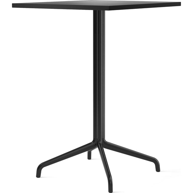 Photo of Harbour Column Counter Table 4-star - Black/charcoal - 70x60 Cm - Barbord - Norm Architects - Svart - Metall/trä/plast