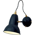 Thumbnail photo of Original 1227 Brass Wall Lamp, Ink Blue, Excl. Led 10w E27 Ip20 - Sänglampor - George Carwardine - Blå