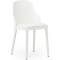Thumbnail photo of Allez Stol Polstret Ultra Leather - Spisebordsstol - Hvid - H: 79 X L: 45 X D: 50 X Sh: 45,5 Cm