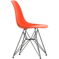 Eames Plastic Chair Dsr - 03 Poppy Red - Basic Dark Base - Matstolar - Charles & Ray Eames - Röd - Metall/plast