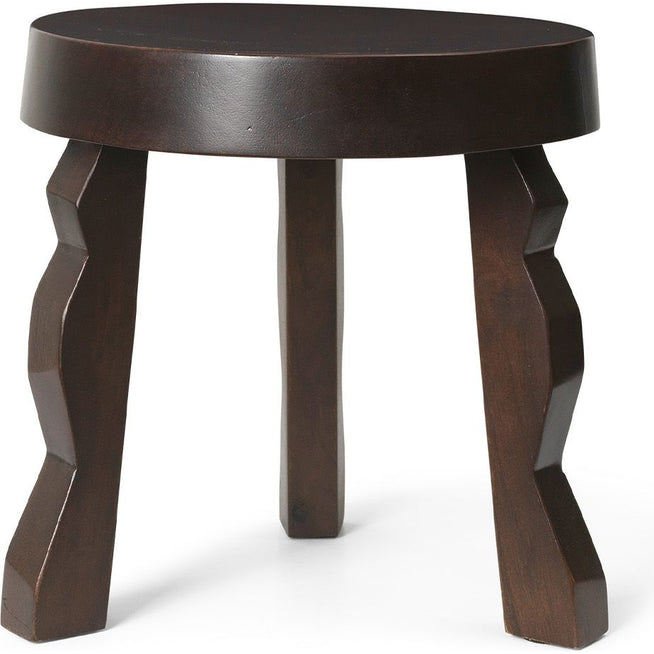 Photo of Faye Stool - Skammel - Faye Stool - Dark Stained Mango - W31 X D31 X H30 Cm