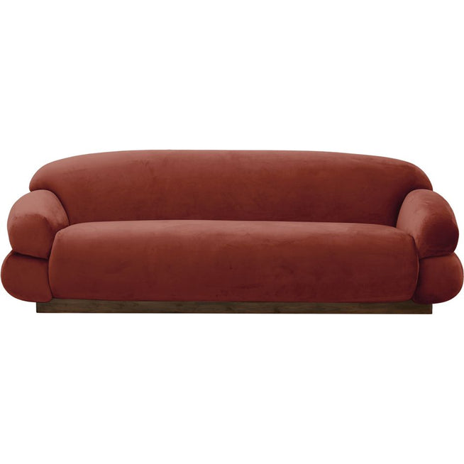 Photo of Sofa - Rust Red