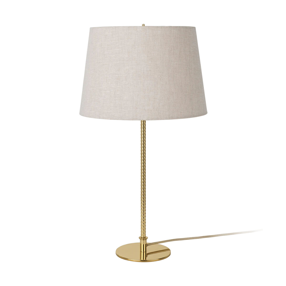 9205 Table Lamp Canvas-brass